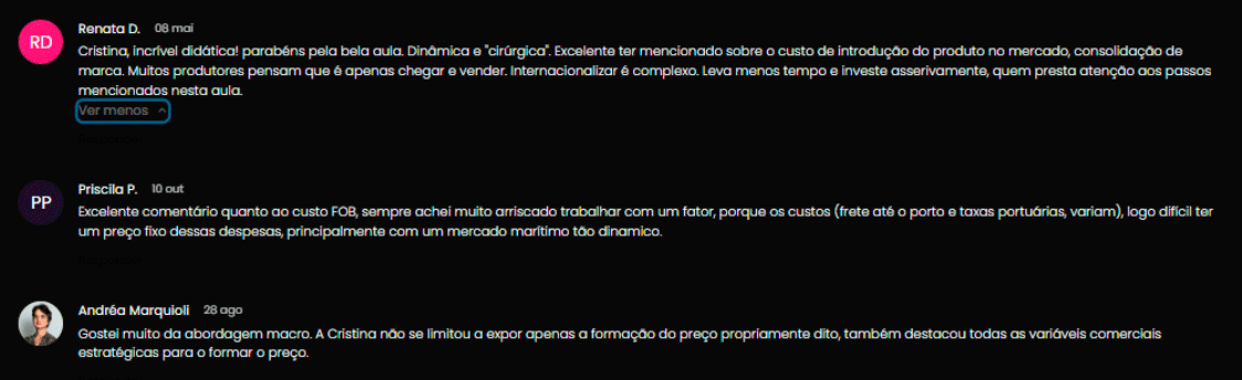 Três depoimentos de alunos da You Global